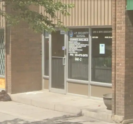 J.P. Security Training storefront in Calgary